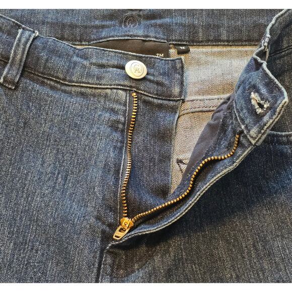 Christine Alexander Bootcut Jeans Womens Size 12 Blue Stretch Dark Wash Casual - Picture 6 of 12